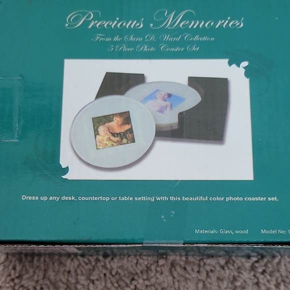 Precious Memories 5 Piece Photo Coaster Set - Picture 3 of 5